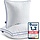 Lot de 2 Oreillers Microfibre 80x80 cm - Confort Réglable, jusqu'à 30% de Réduction