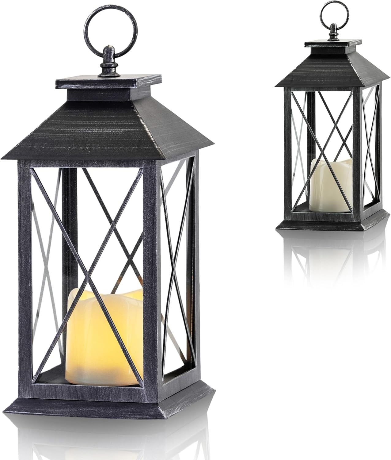 Lanterne 'Flower Power' avec bougie LED | Jusqu'à 30% de réduction !