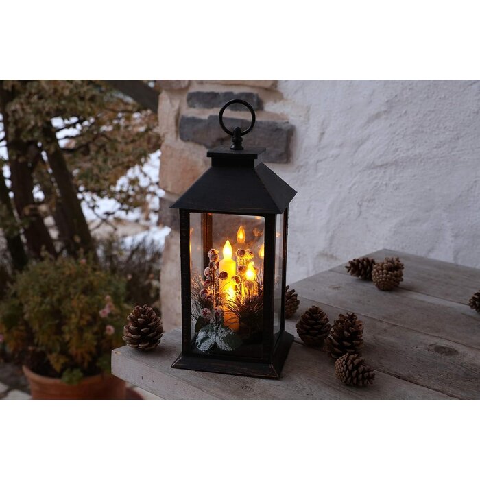 Lanterne 'Flower Power' avec bougie LED | Jusqu'à 30% de réduction !