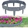 Bordure de Jardin Aspect Pierre Grise en Plastique (Lot de 20)