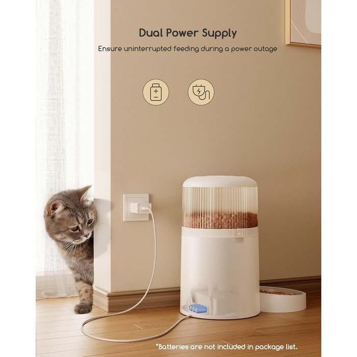 Distributeur Automatique Nourriture Animaux Caméra HD 4L - Jusqu'à 30% de Réduction