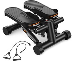 Mini Stepper Compact avec Bandes de Résistance, Capacité 158 kg