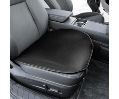 Ensemble Housse de Siège Noire pour Tesla Model 3 2024 - Avant & Arrière, Soie, Antidérapant, Respirant