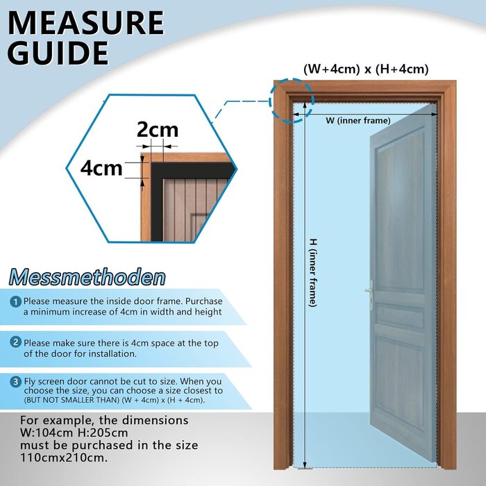 Moustiquaire Magnétique pour Porte de Balcon 95x215 Noir - Protection Estivale Contre les Insectes