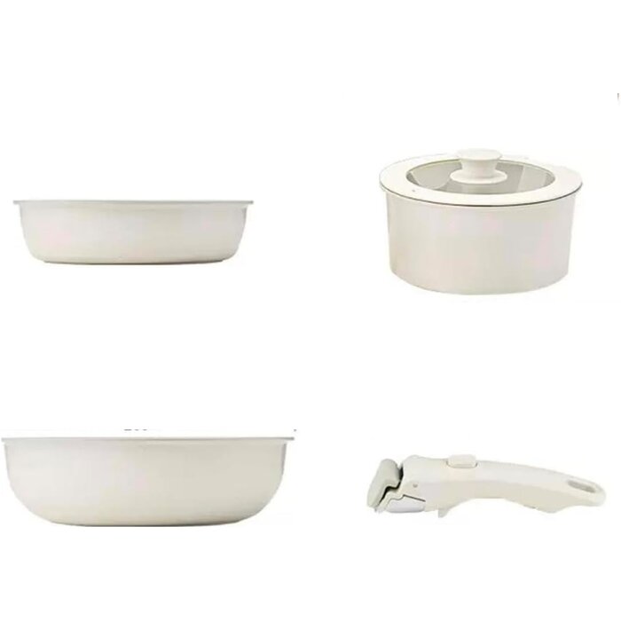 Ensemble de casseroles et faitouts - Pour toutes cuisinières, antiadhésif