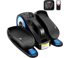 Vélo Elliptique Motorisé Sous Bureau avec Télécommande - Exercice Sédentaire, Portable, Silencieux - Idéal Seniors et Adultes