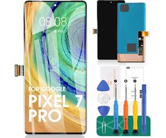 Écran OLED Noir de Remplacement pour Google Pixel 7 Pro 5G, Assemblage Digitizer Tactile LCD 6.7 Pouces