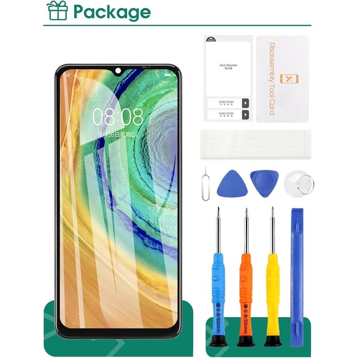 Écran OLED Noir de Remplacement pour Google Pixel 7 Pro 5G, Assemblage Digitizer Tactile LCD 6.7 Pouces