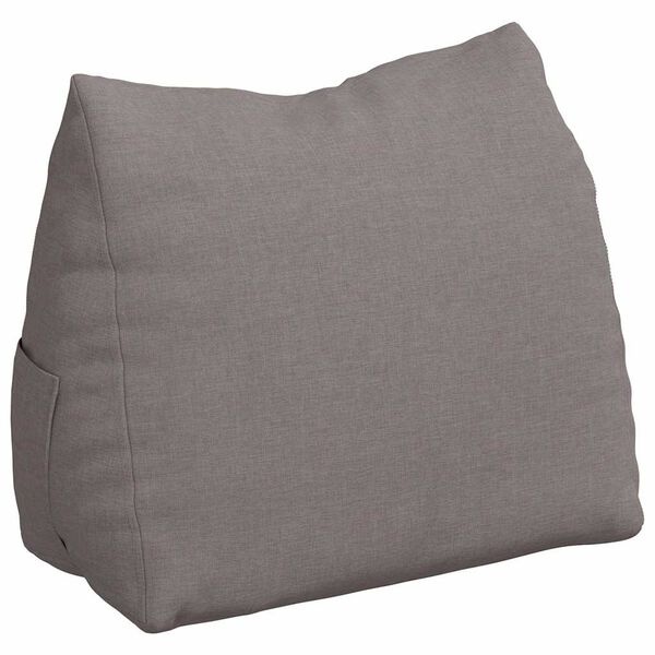 Coussin de dossier Taupe 45x20x35 cm - Confort & Style, jusqu'à 35% de réduction !