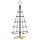 Sapin de Noël conique noir 90 cm - Outlet : jusqu'à 35% de remise !