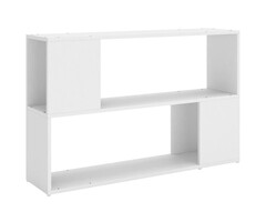 Étagère bibliothèque 100x24x63 cm Bois composite Blanc