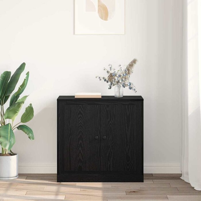 Bahut Chêne Noir 3 Portes - Rangement Élégant, jusqu'à 35% de réduction !
