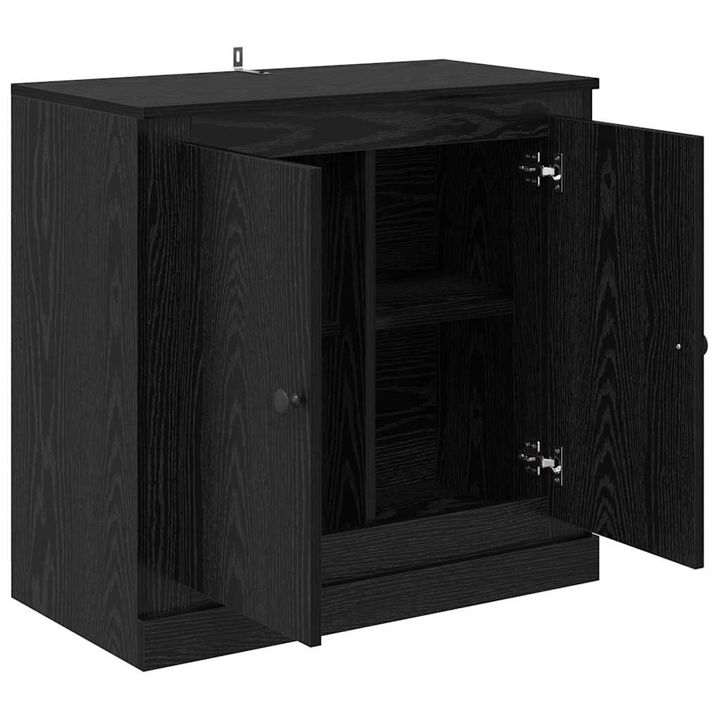 Bahut Chêne Noir 3 Portes - Rangement Élégant, jusqu'à 35% de réduction !