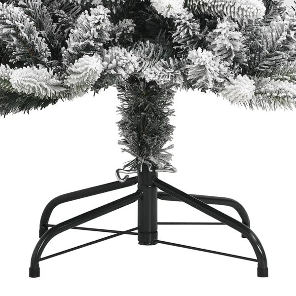 Sapin de Noël artificiel blanc et vert 150 cm - Jusqu'à 35% de réduction !