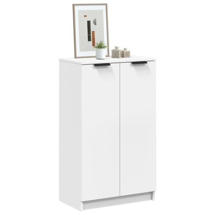 Meuble à chaussures Blanc - Rangement optimal - Jusqu'à -35%