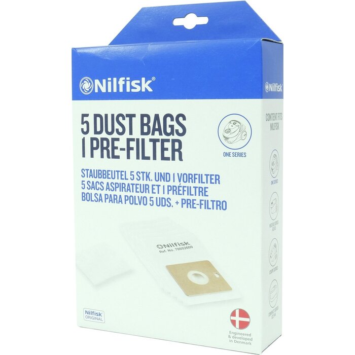 Sacs aspirateur séries One, Go & Coupe - Lot de 5 | Jusqu'à 35% de réduction