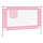 Barrière de lit enfant rose 90x25 cm | Sécurité & confort jusqu'à -35%