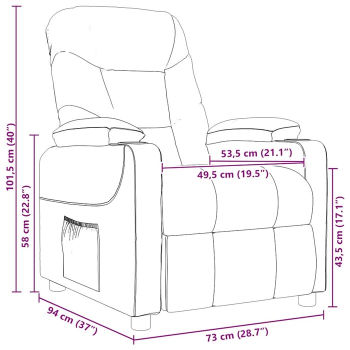 Fauteuil de massage relaxant gris - Neuf ou déballé, jusqu'à -35% !