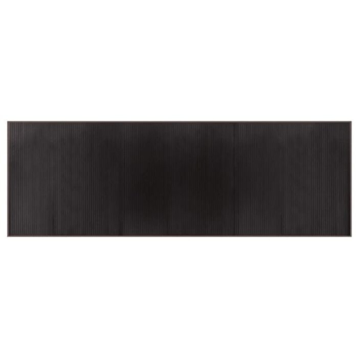 Tapis rectangulaire en bambou Marron foncé 100x300 cm - Jusqu'à 35% de réduction