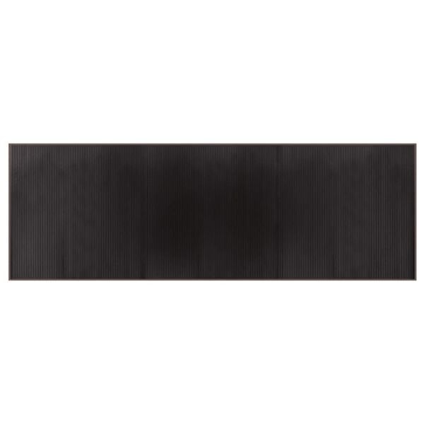 Tapis rectangulaire en bambou Marron foncé 100x300 cm - Jusqu'à 35% de réduction