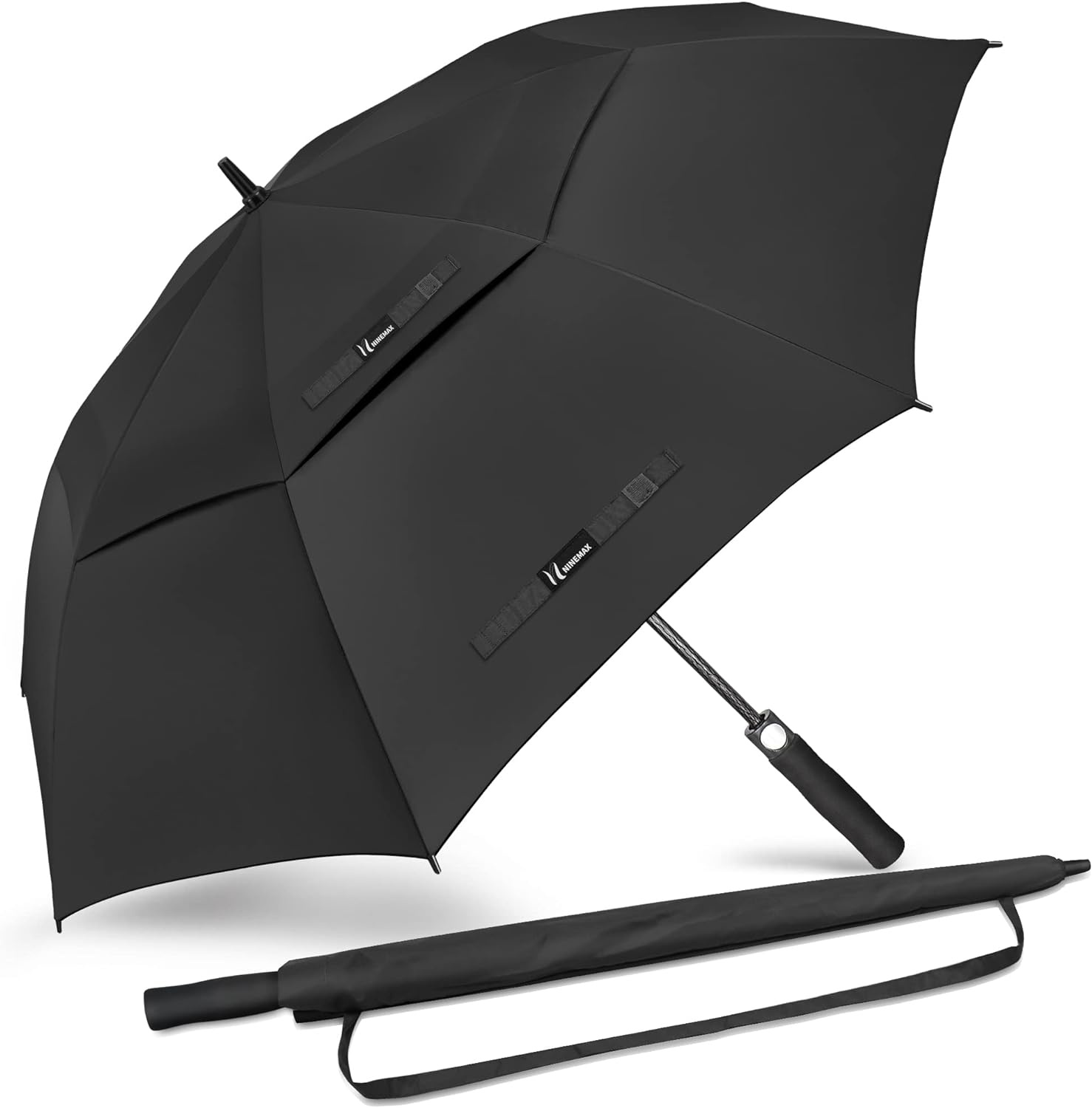 Parapluie de golf 54" robuste, coupe-vent - jusqu'à 35% de réduction !