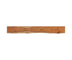 Étagère murale acacia bord naturel 160 cm - Prix Outlet : Jusqu'à -35% !