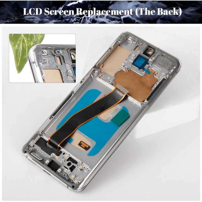 Réparez votre S20 5G: Écran LCD TFT 6.2" Noir avec cadre - Jusqu'à -35%!