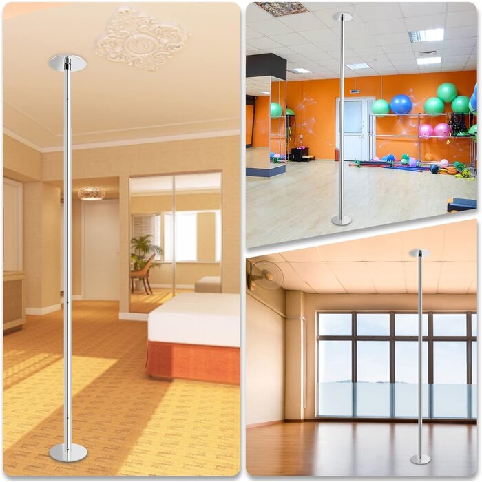 Barre de Pole Dance Pro Statique/Rotative Ø45mm - Jusqu'à 35% de réduction !