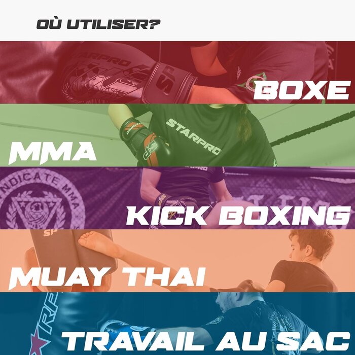 Gants de boxe similicuir - Protection optimale, jusqu'à 35% de réduction !