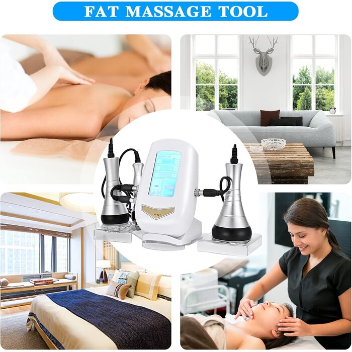 Appareil Amincissant 3-en-1 Cavitation RF & Ultrasons - Jusqu'à 35% de réduction !