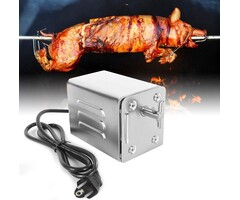 Moteur Rôtissoire Électrique BBQ Pro 60kg Inox - Jusqu'à -35%