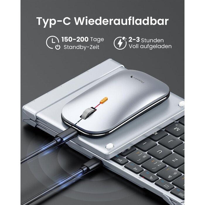 Ensemble Clavier-Souris Pliable QWERTZ avec Pavé Numérique - Jusqu'à 35.0% de Réduction