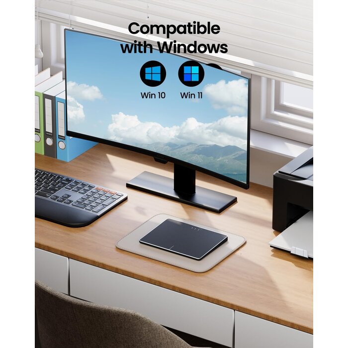 Trackpad sans fil Bluetooth multi-gestes Windows - Jusqu'à 35% de réduction !