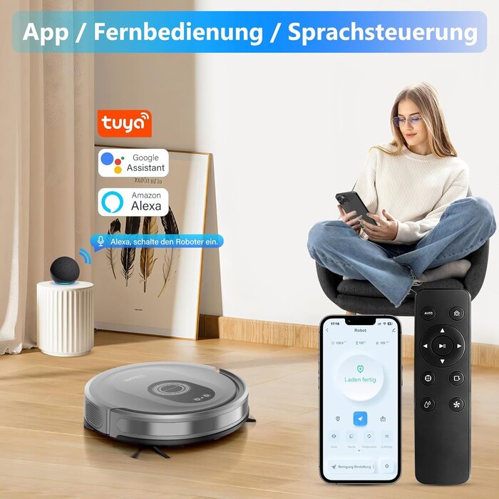 Robot Aspirateur Laveur 2-en-1 4500 Pa intelligent - Jusqu'à -35% !