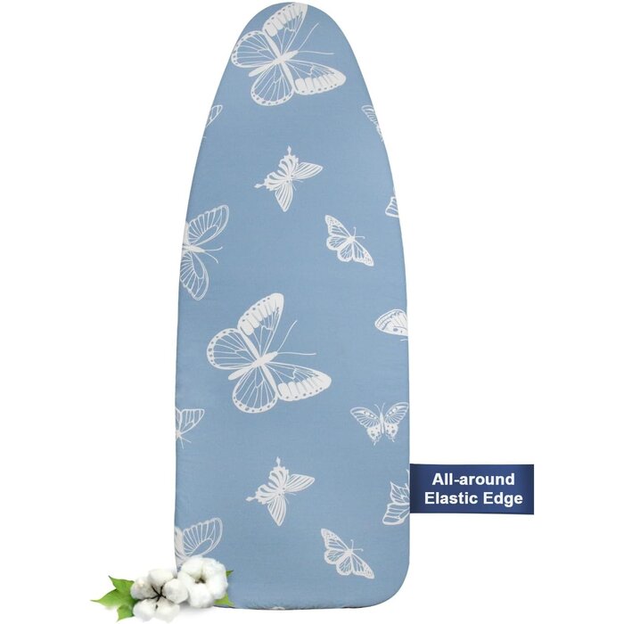 Housse de planche à repasser Papillon, thermorésistante - Outlet : jusqu'à -35% !