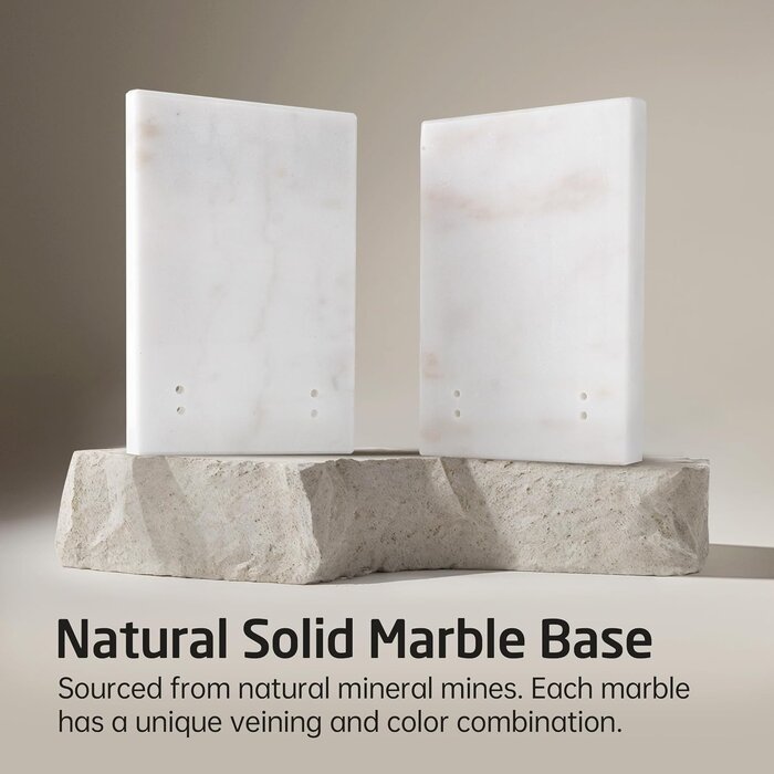 Porte-serviettes sur pied marbre/inox - Jusqu'à 35% de réduction