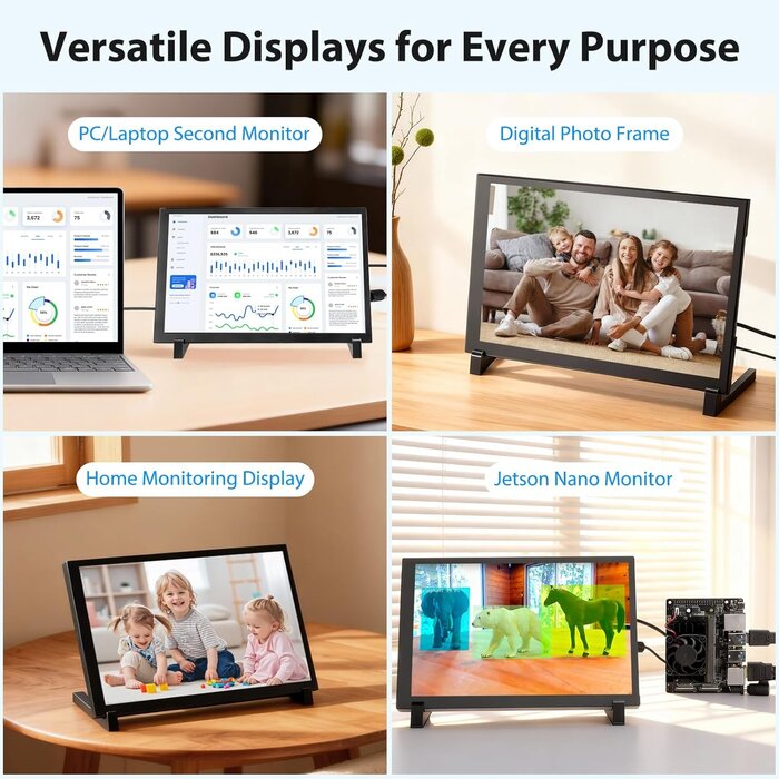 Moniteur Tactile HD 10.1" IPS pour Raspberry Pi, PC & Consoles - Jusqu'à -35%