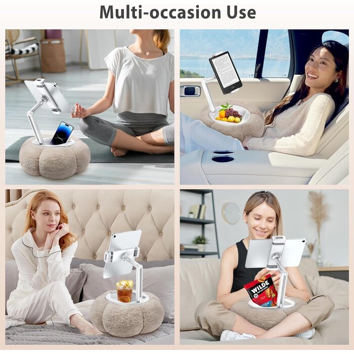 Coussin Support Tablette & Liseuse 360° - Jusqu'à 35% de Réduction !
