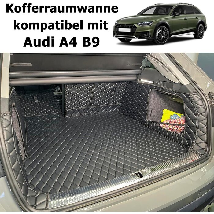 Tapis de Coffre Audi A4 V (B9) Avant (2015-2024) - Jusqu'à 35% de Réduction