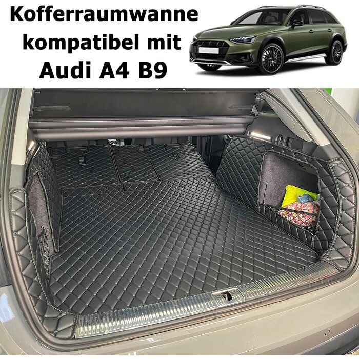 Tapis de Coffre Audi A4 V (B9) Avant (2015-2024) - Jusqu'à 35% de Réduction