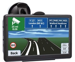 GPS 5" avec cartes à vie UE, guidage vocal auto/camion - Jusqu'à 35% de remise
