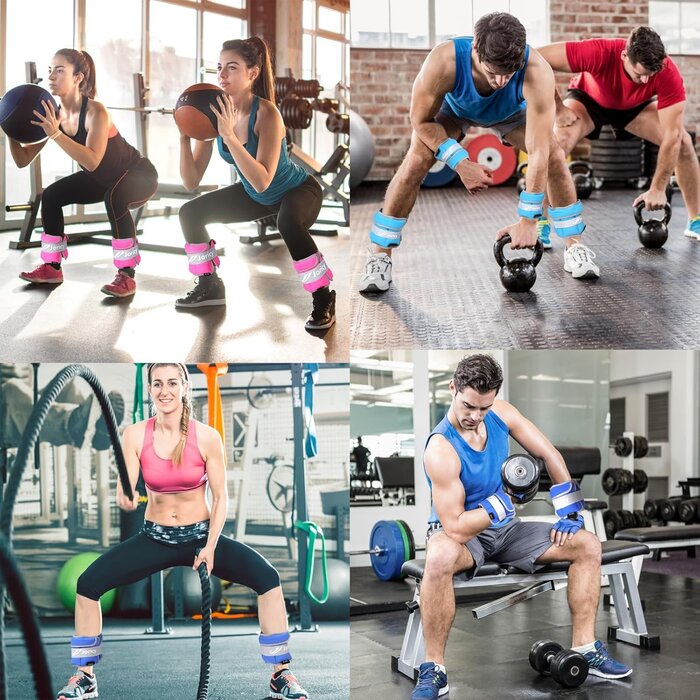 Poids de Cheville Réglables Unisexe pour Fitness & Musculation - Jusqu'à -35%