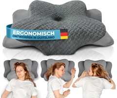 Oreiller ergonomique mémoire de forme bambou - Jusqu'à 35% de réduction !