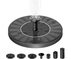 Pompe Fontaine Solaire 1.4W Jardin, Patio - Jusqu'à 35% de Réduction