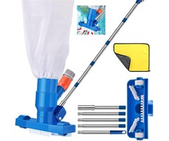Kit nettoyage piscine télescopique 180cm, manuel - Jusqu'à -35%
