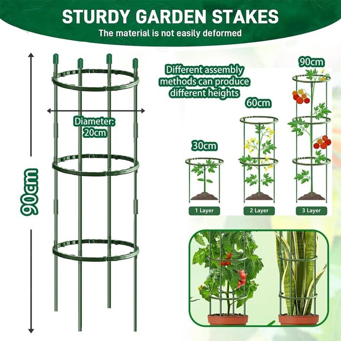Support de Plantes Réglable 141 Pièces - Treillis de Jardin | Jusqu'à -35%
