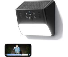 Caméra Sécurité Solaire Extérieure 2K IP65 & Alexa - Jusqu'à -35% de réduction