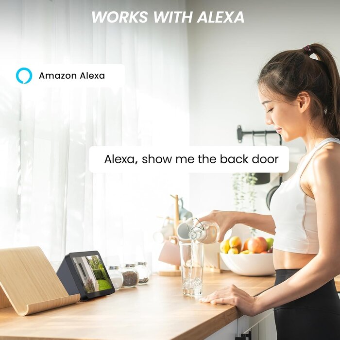 Caméra Sécurité Solaire Extérieure 2K IP65 & Alexa - Jusqu'à -35% de réduction