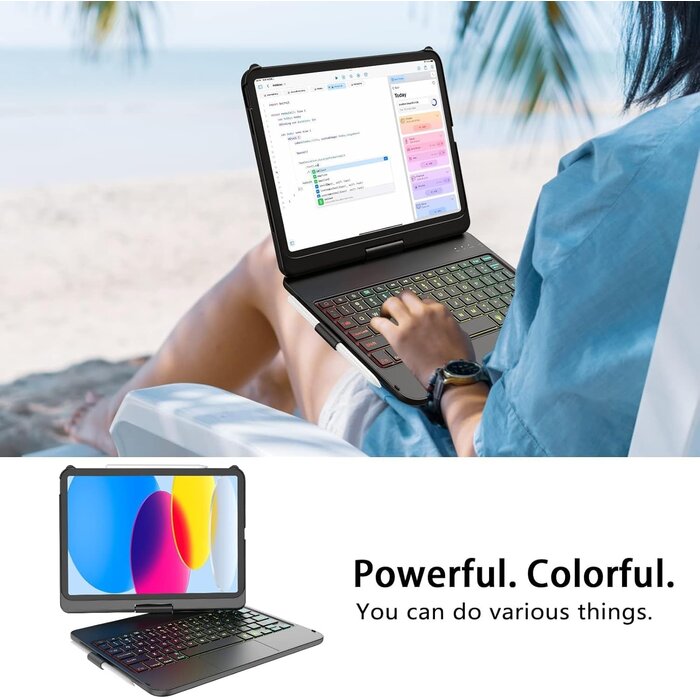 Housse Clavier Trackpad pour iPad 10e Génération - Jusqu'à 35% de réduction !