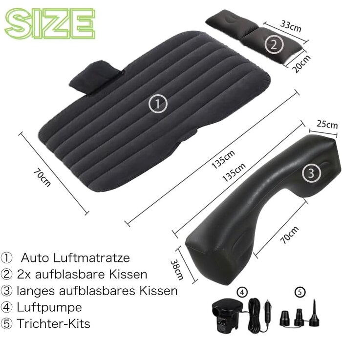 Matelas Gonflable Voiture Camping & Voyage - Neuf ou Déballé jusqu'à -35% !